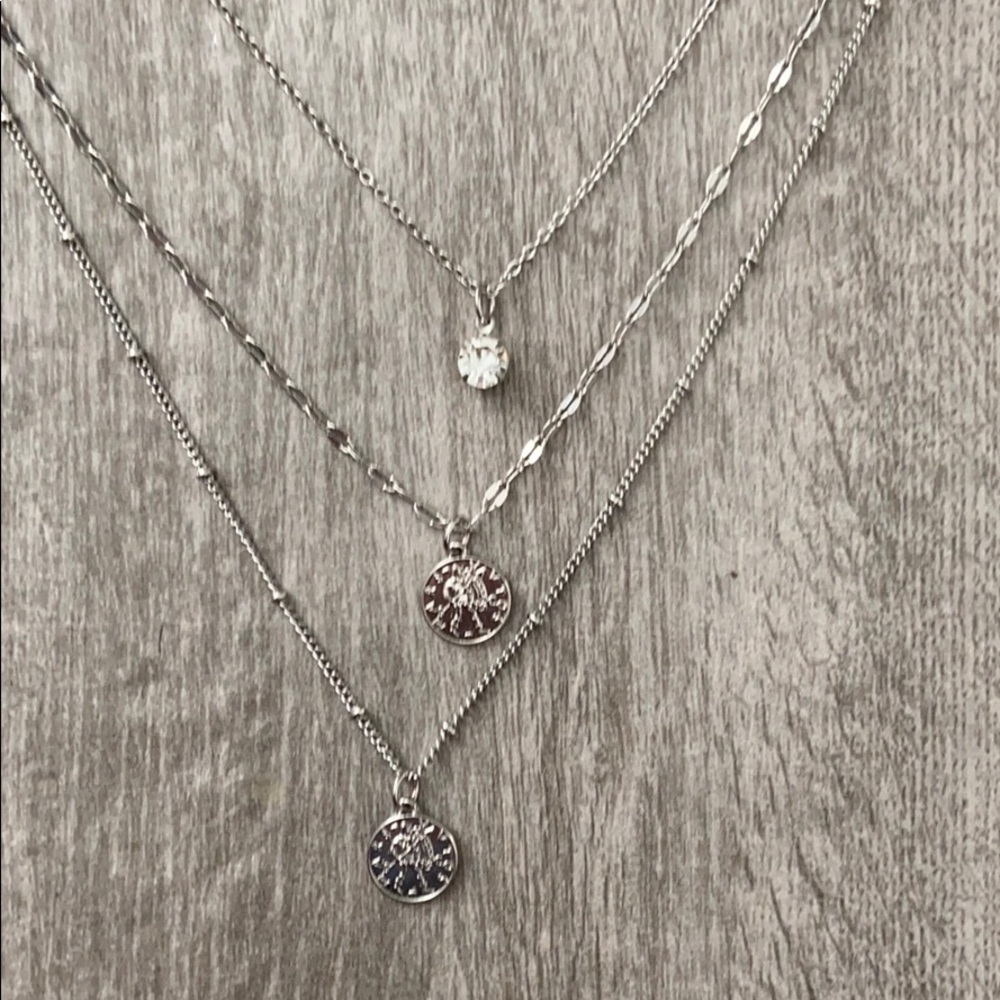 Layered necklace